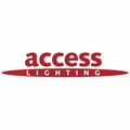 Access Lighting 1 Light Led Wall Sconce  Vanity 62580LEDDLP-MBL/CLR